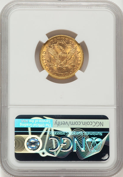 1881 $5 Liberty Half Eagle NGC MS63