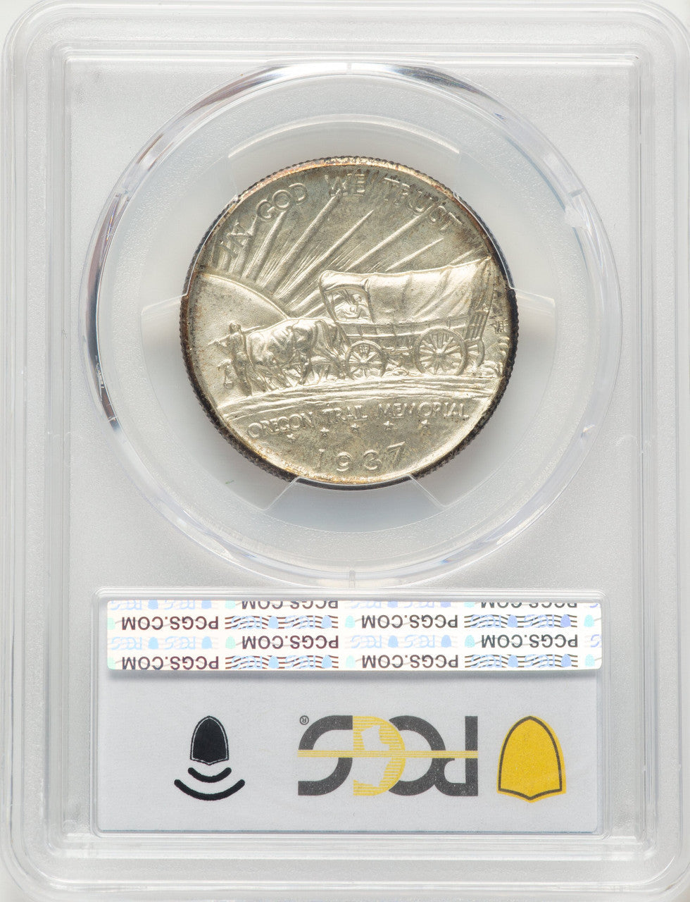 1937-D 50C Oregon Commemorative Silver PCGS MS67