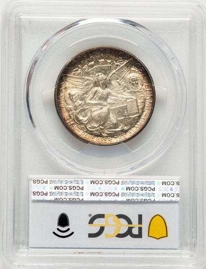 1934 50C Texas CAC Commemorative Silver PCGS MS67