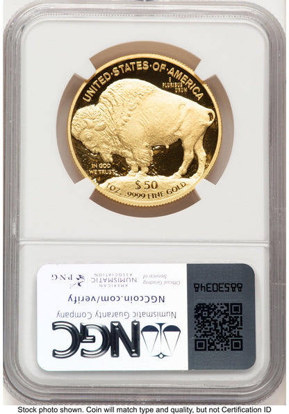 2008-W Proof Gold Buffalo 1 oz Thomas Uram NGC PF70