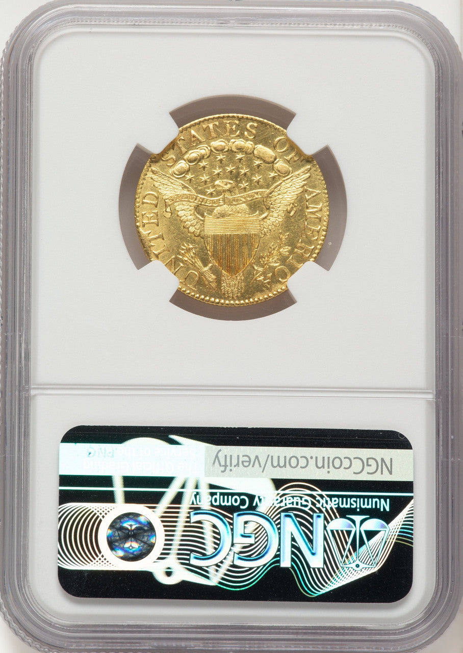 1804 $5 Small 8 Early Half Eagle NGC MS62