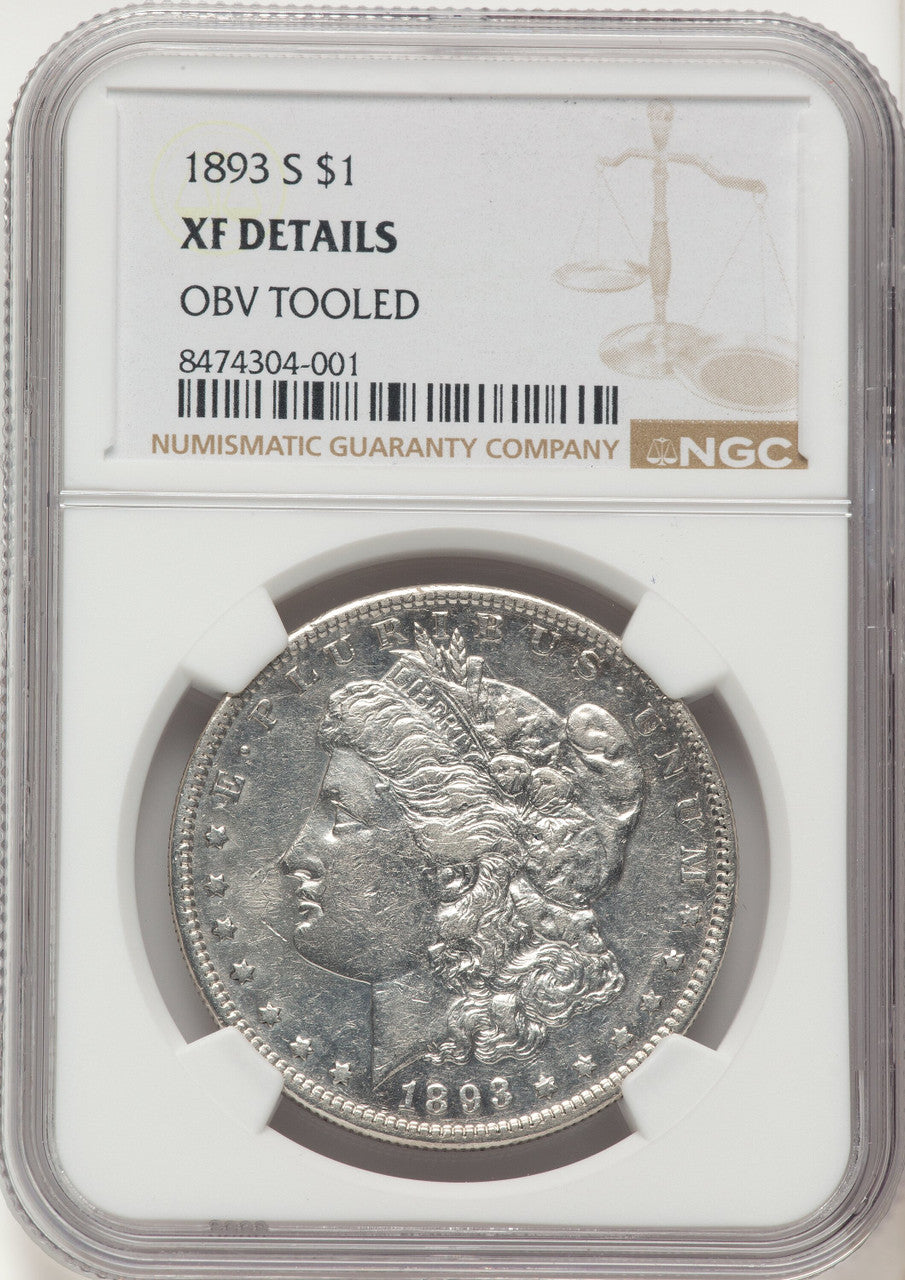 1893-S Morgan Dollar Details NGC XF40