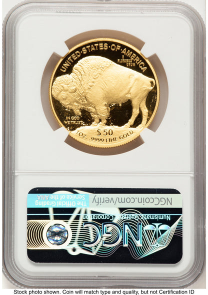 2018-W Proof Gold Buffalo 1 oz FDI 1ST NGC PF70