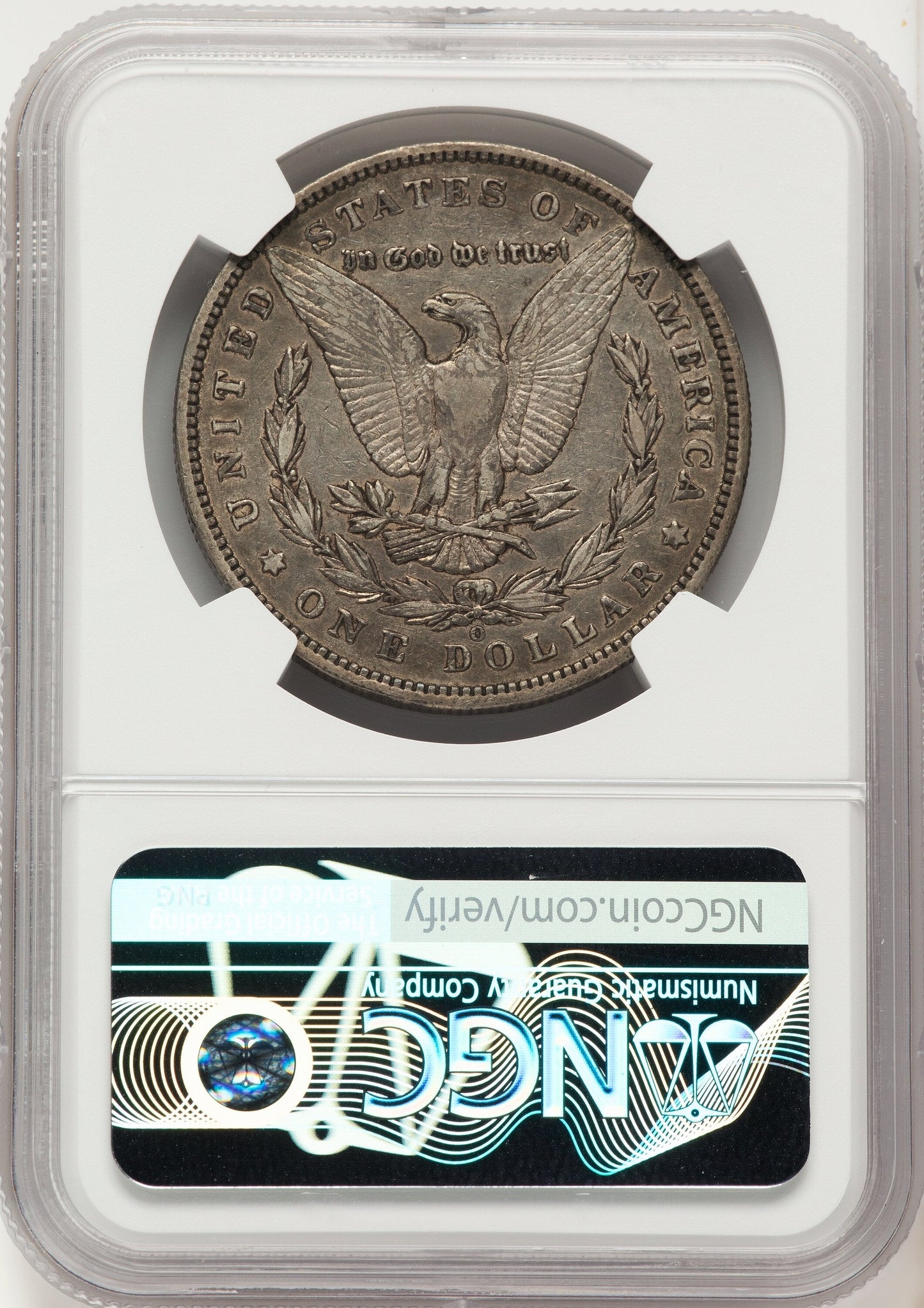 1895-O Morgan Dollar NGC XF40
