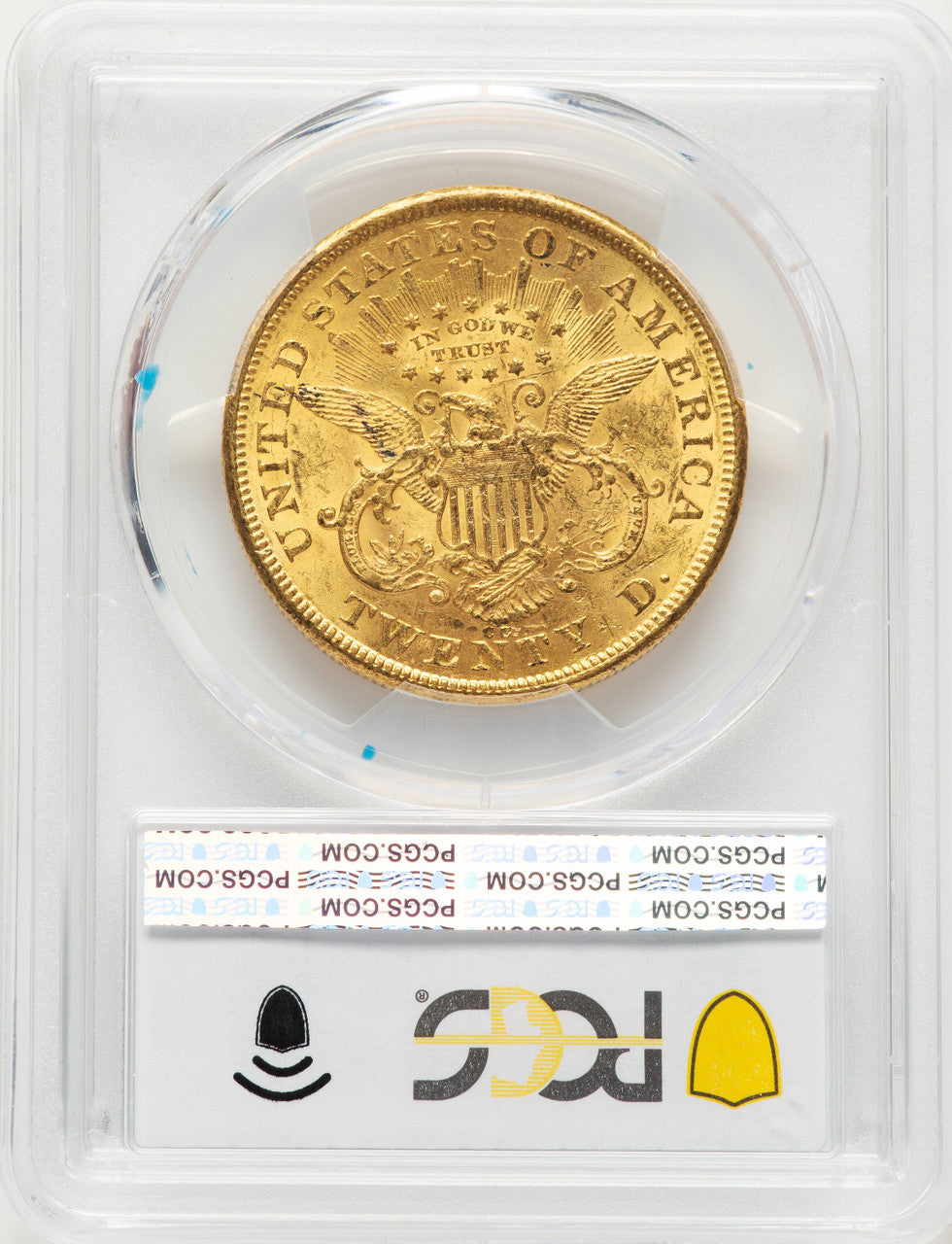 1874-CC $20 Liberty Double Eagle PCGS MS60