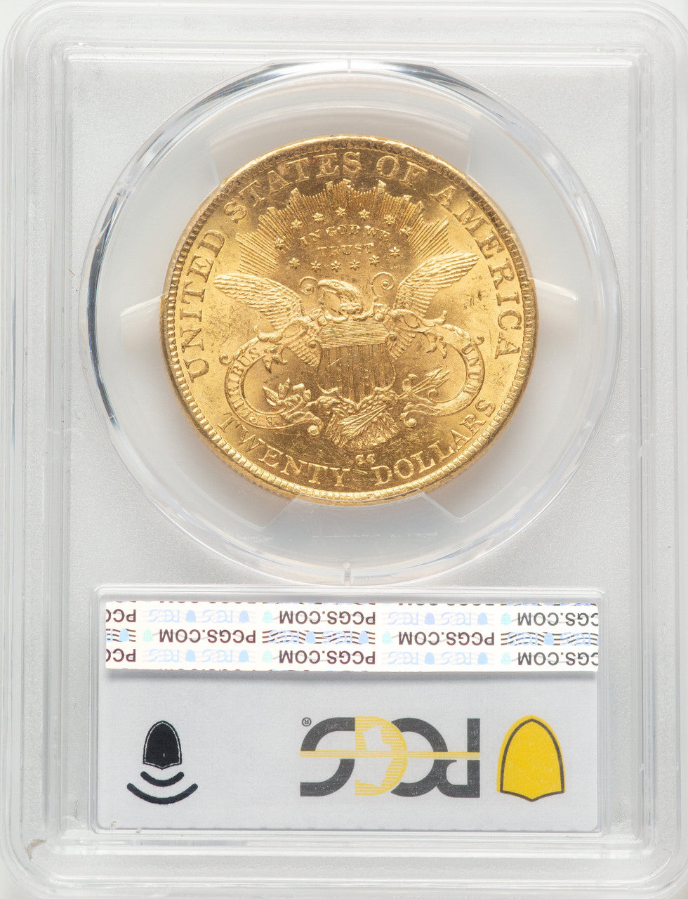 1892-CC $20 Liberty Double Eagle PCGS MS60