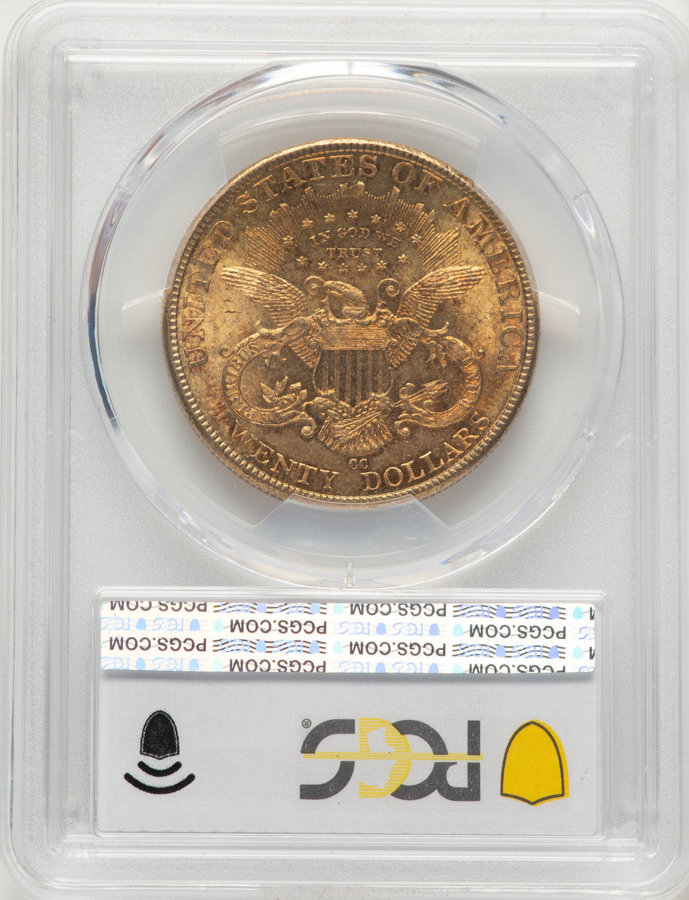 1893-CC $20 Liberty Double Eagle PCGS MS62