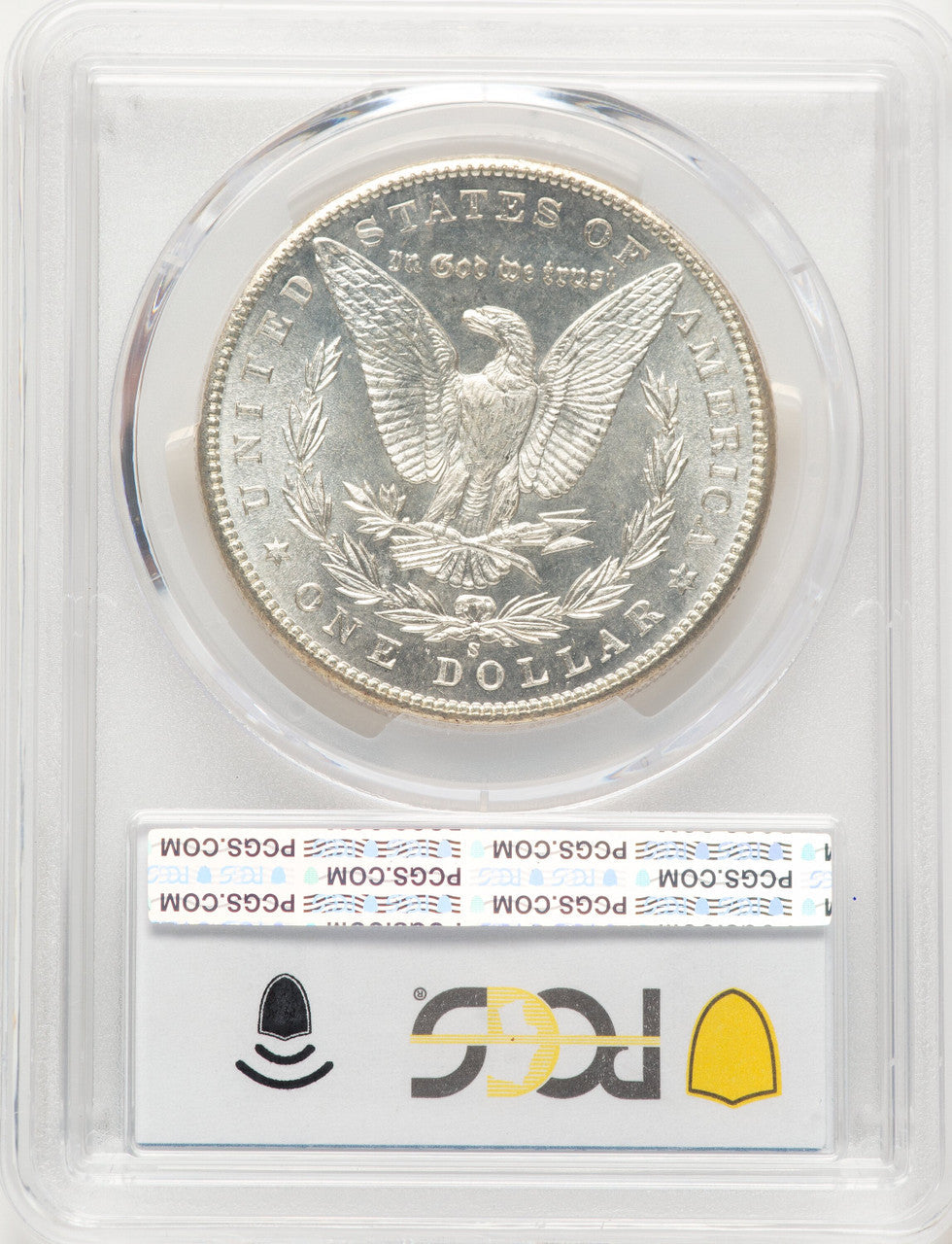 1899-S Blue Gradient Morgan Dollar PCGS MS66