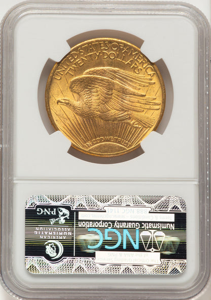 1924 $20 Saint CAC Brown Label Saint-Gaudens Double Eagle NGC MS64