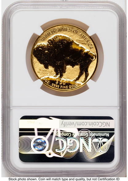 2013-W Reverse Proof Gold Buffalo 1 oz Red Book NGC PF70