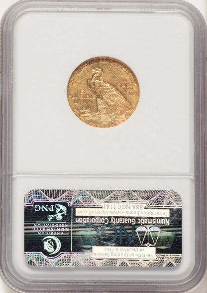 1916-S $5 Indian Half Eagle NGC AU55