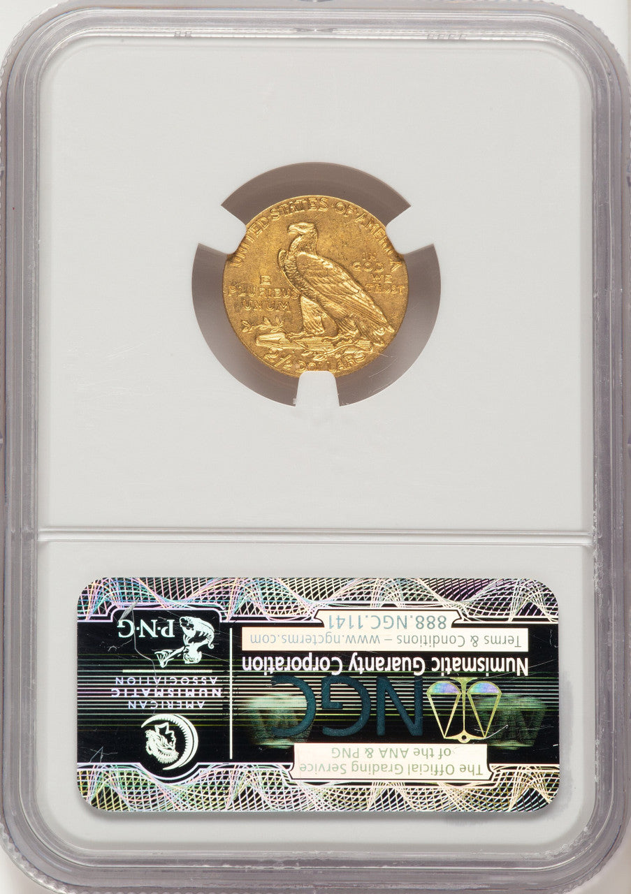 1908 $2.50 Indian Quarter Eagle NGC MS62