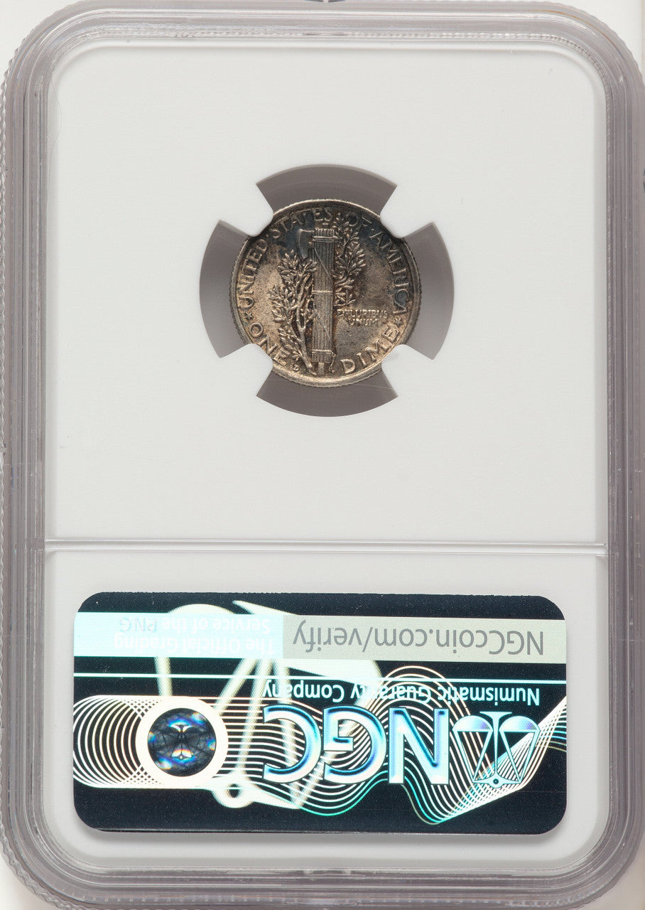 1919-D 10C FB Mercury Dime NGC MS61