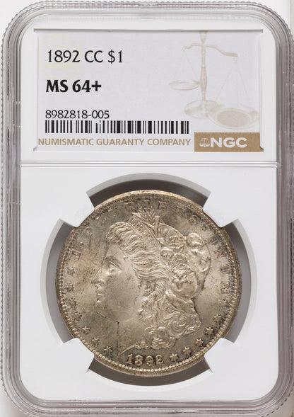 1892-CC Morgan Dollar NGC MS64+