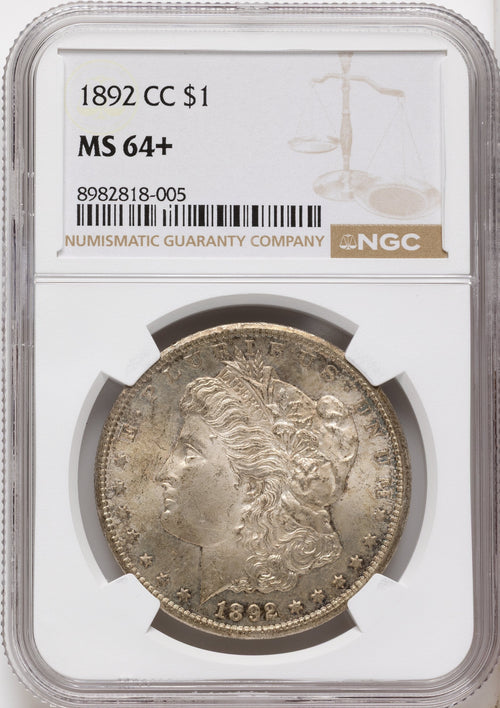 1892-CC Morgan Dollar NGC MS64+