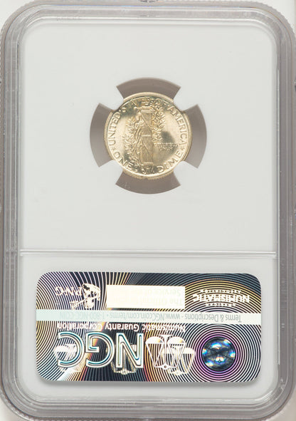 1923-S 10C FB Mercury Dime NGC MS65
