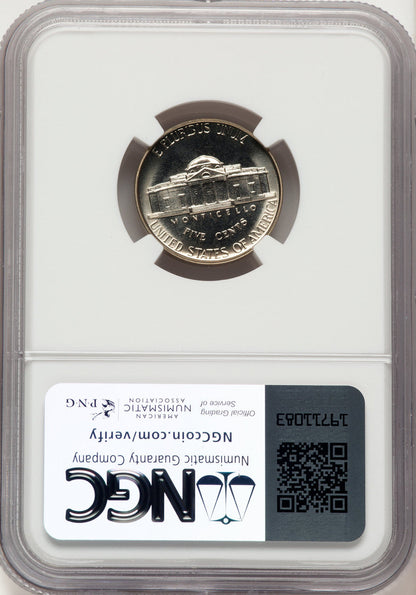 1940 5C Proof Jefferson Nickel NGC PR68