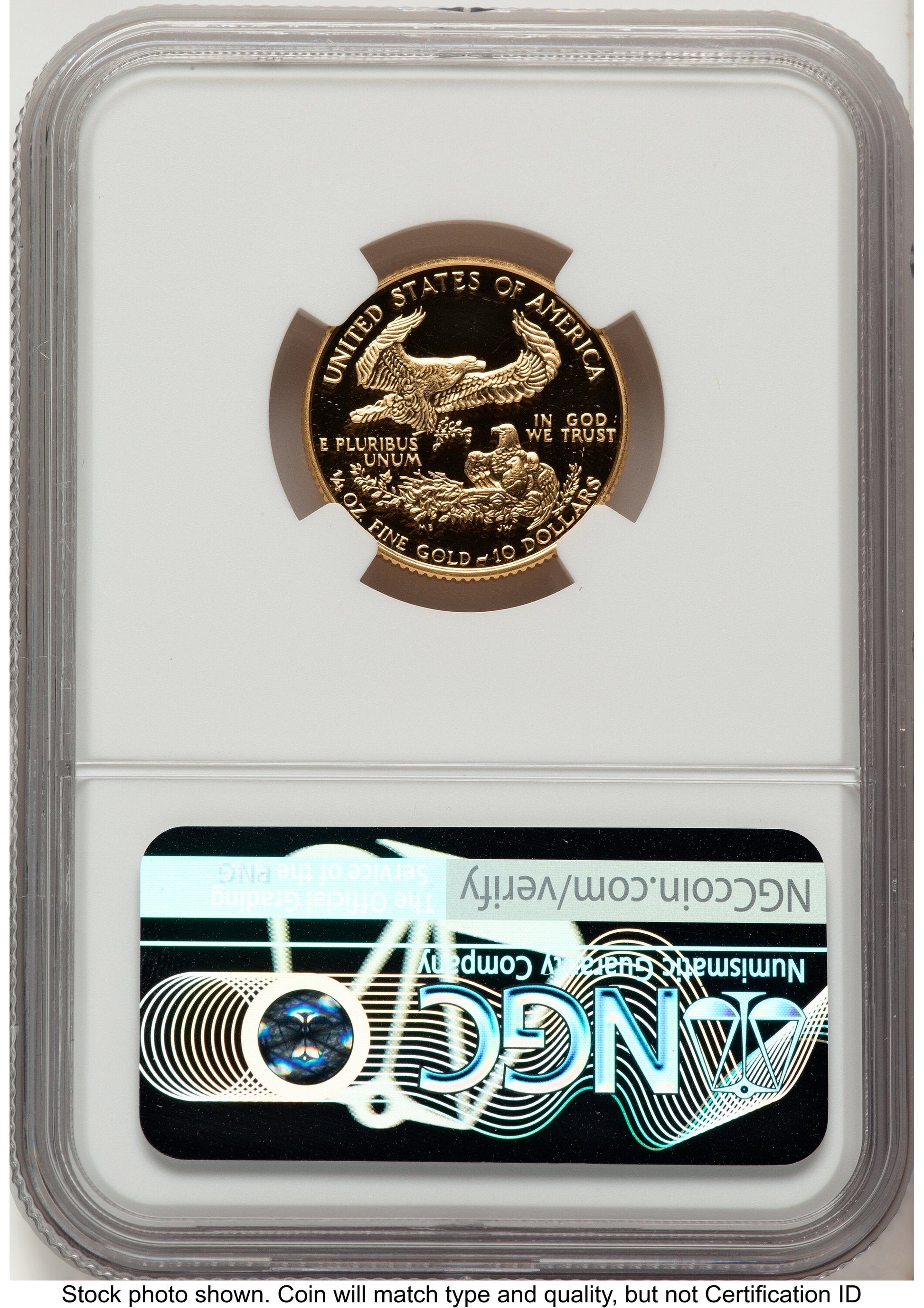 1993-P Proof Gold Eagle 1/4 oz Red Book NGC PF70