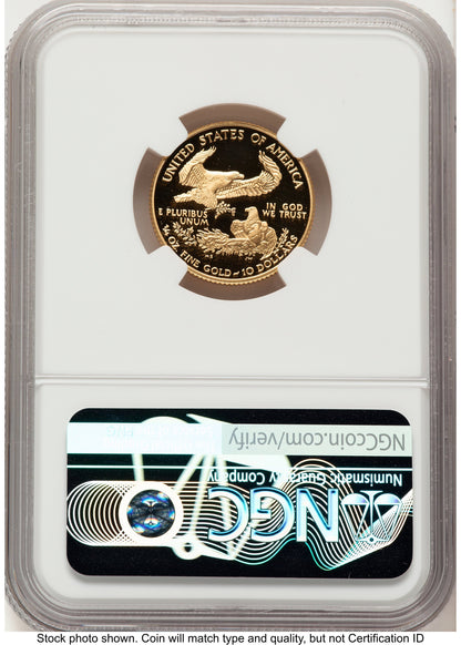 2006-W Proof Gold Eagle 1/4 oz Red Book NGC PF70