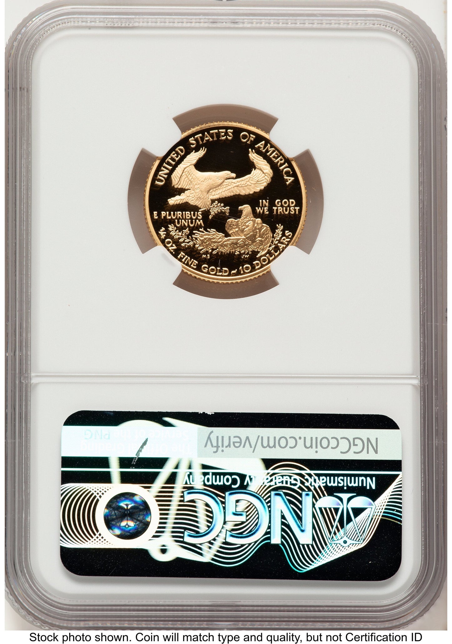 2003-W Proof Gold Eagle 1/4 oz Red Book NGC PF70