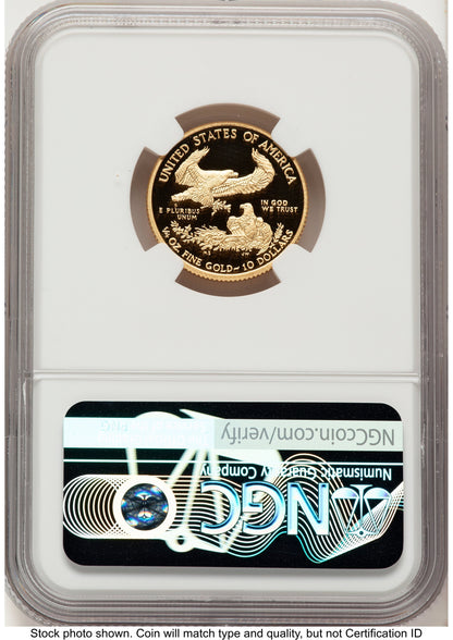 2011-W Proof Gold Eagle 1/4 oz Red Book NGC PF70