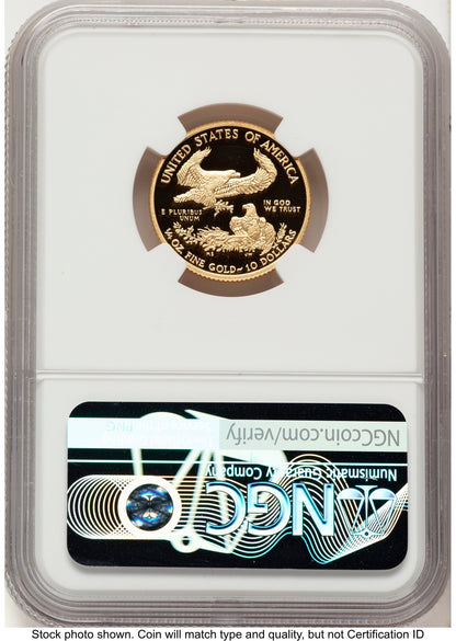 2013-W Proof Gold Eagle 1/4 oz Red Book NGC PF70