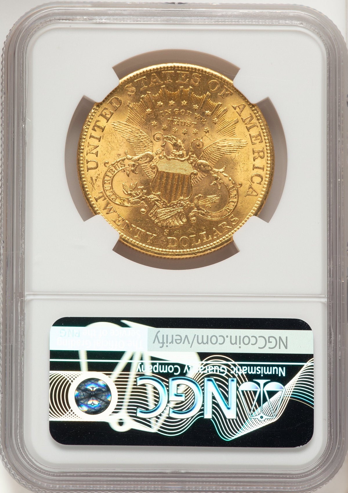 1901-S $20 Liberty Double Eagle NGC MS61