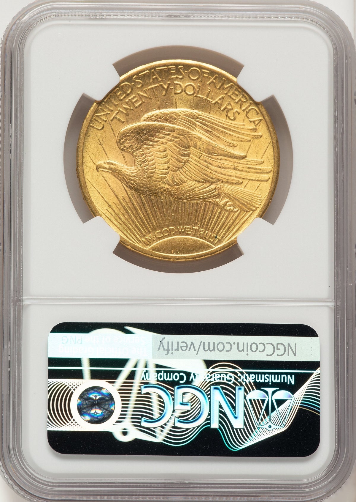 1913 $20 Saint-Gaudens Double Eagle NGC MS62