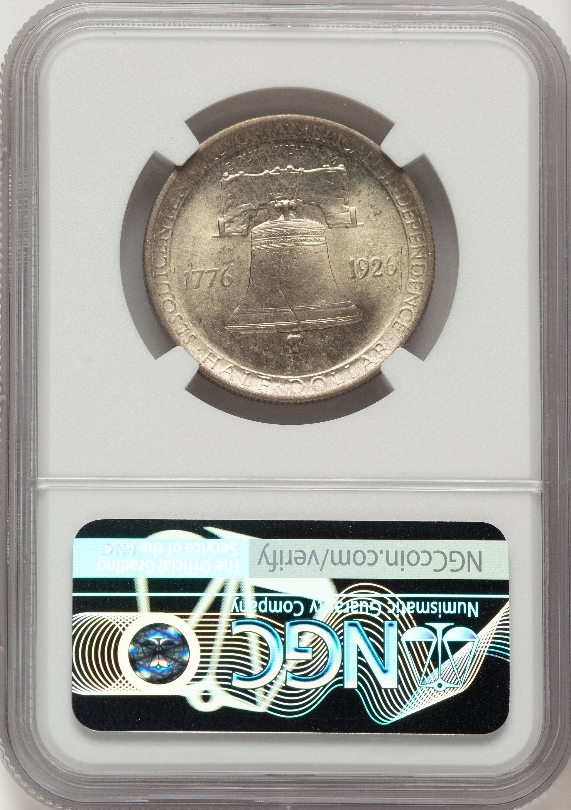 1926 50C Sesquicentennial Commemorative Silver NGC MS65