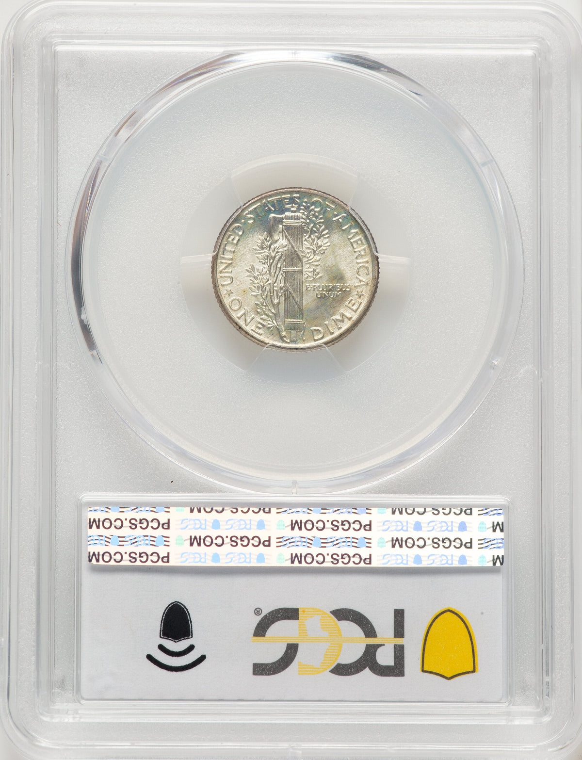 1937 10C FB Mercury Dime PCGS MS68