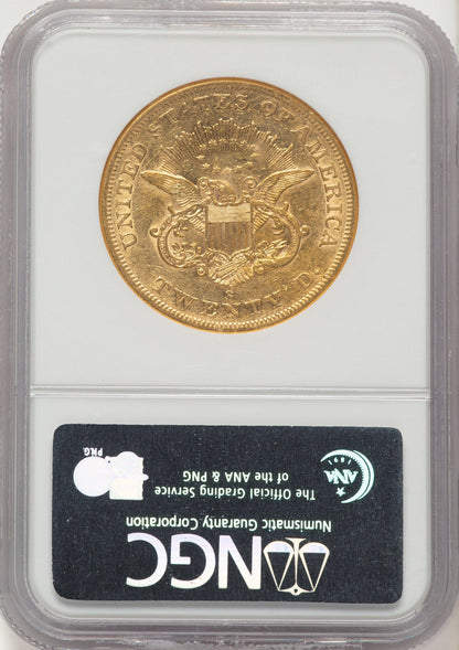 1859-S $20 Liberty Double Eagle NGC XF45