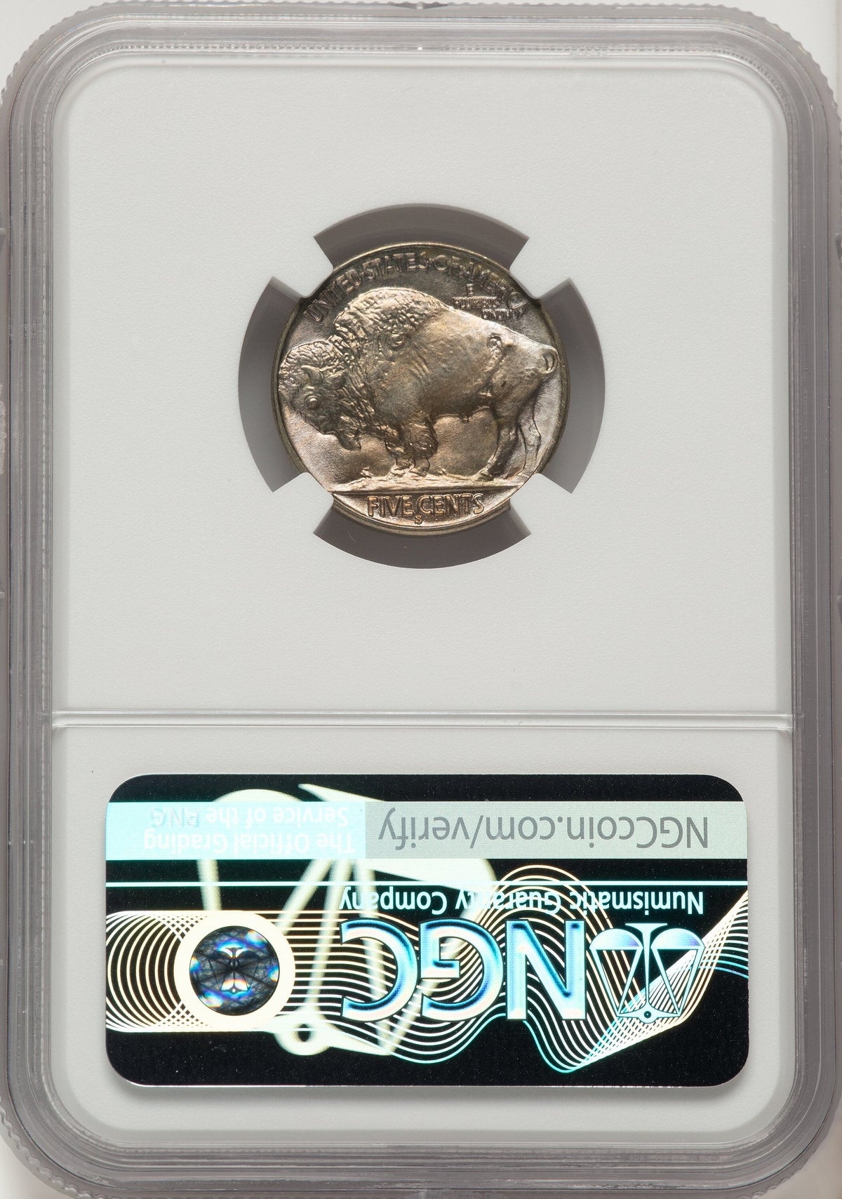 1937-S 5C Buffalo Nickel NGC MS67