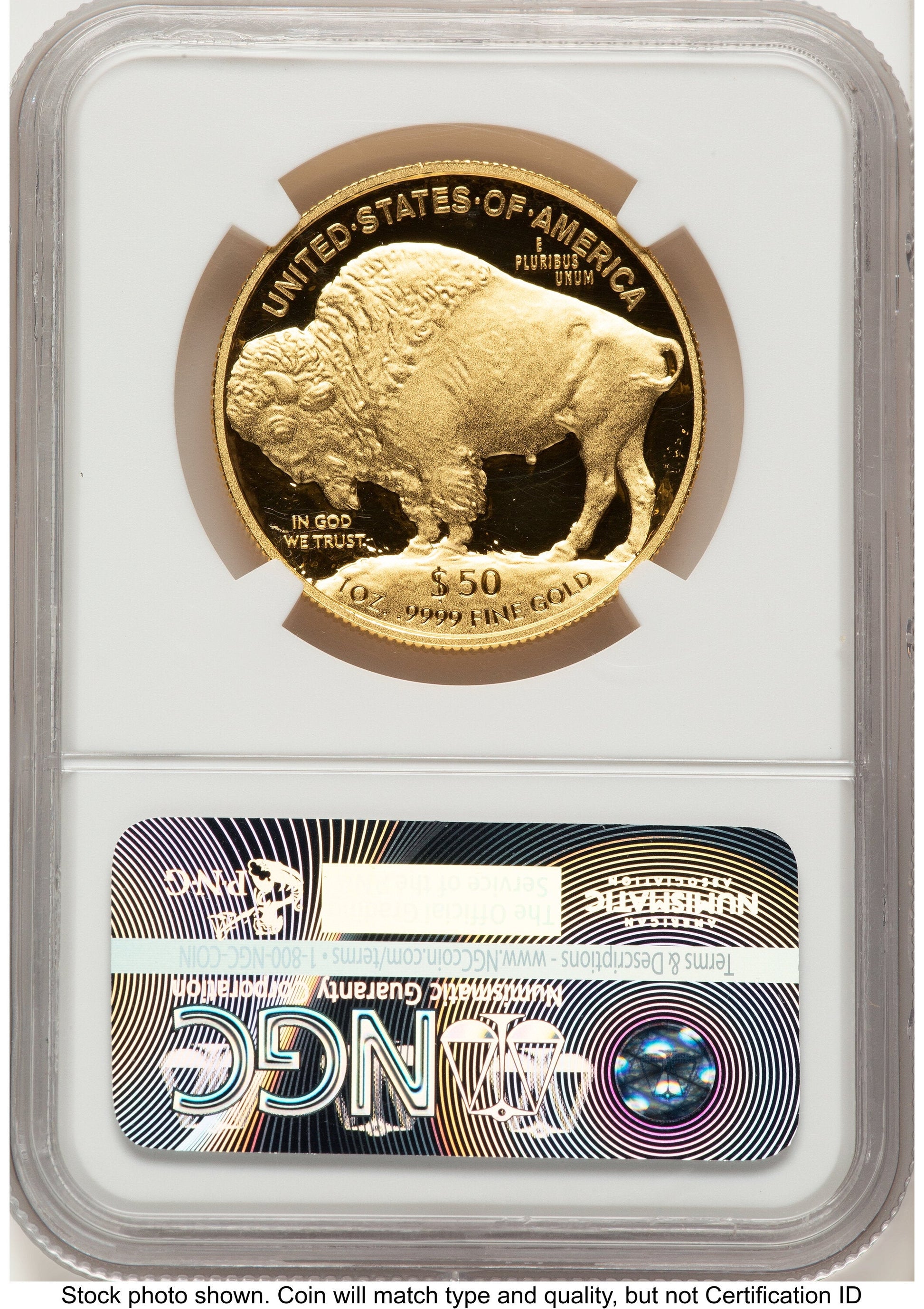 2016-W Proof Gold Buffalo 1 oz FR Blue NGC PF70