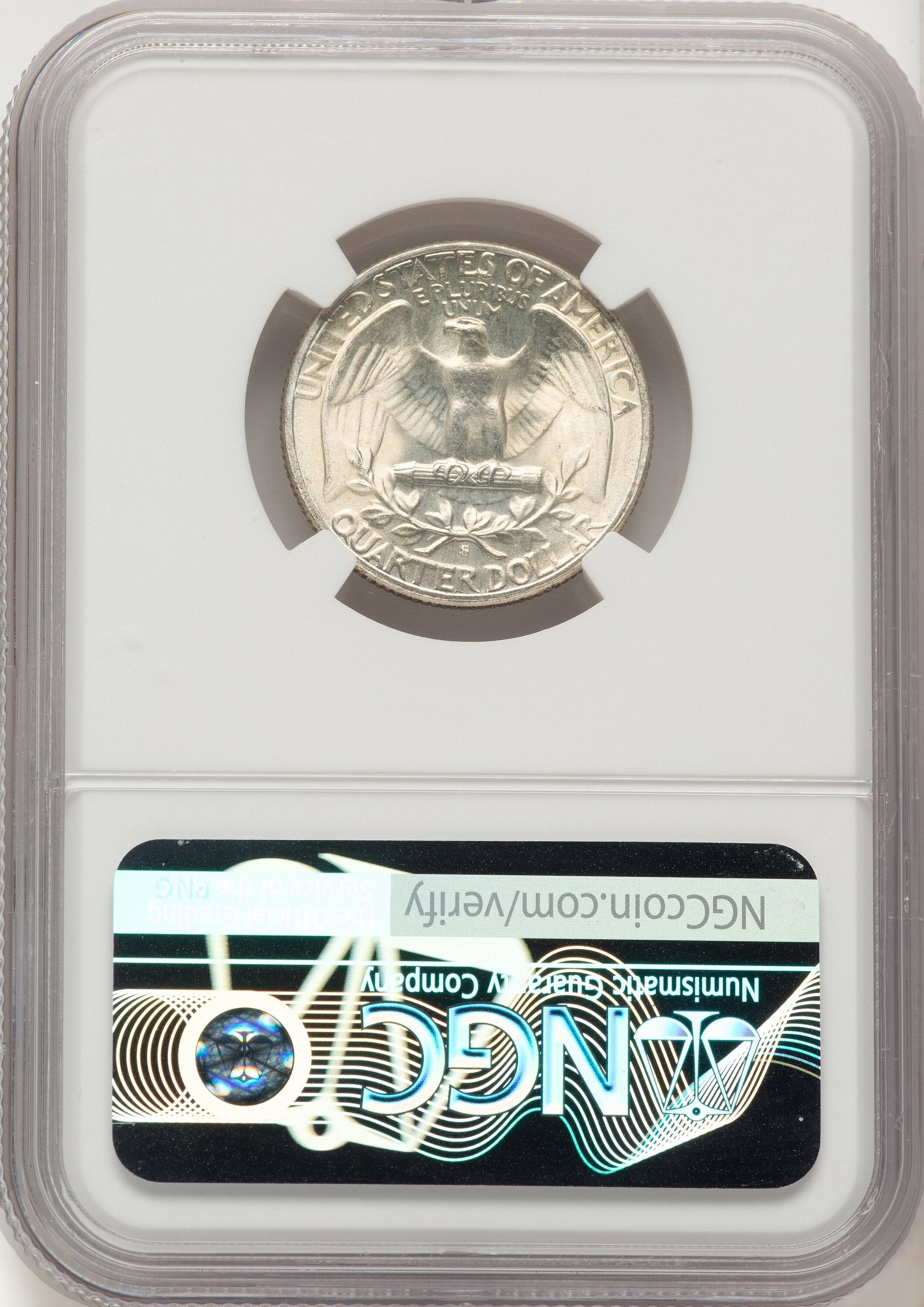 1950-S/D 25C Washington Quarter NGC MS67