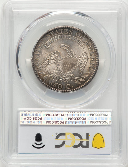 1812 50C Large 8 Bust Half Dollar PCGS MS65+
