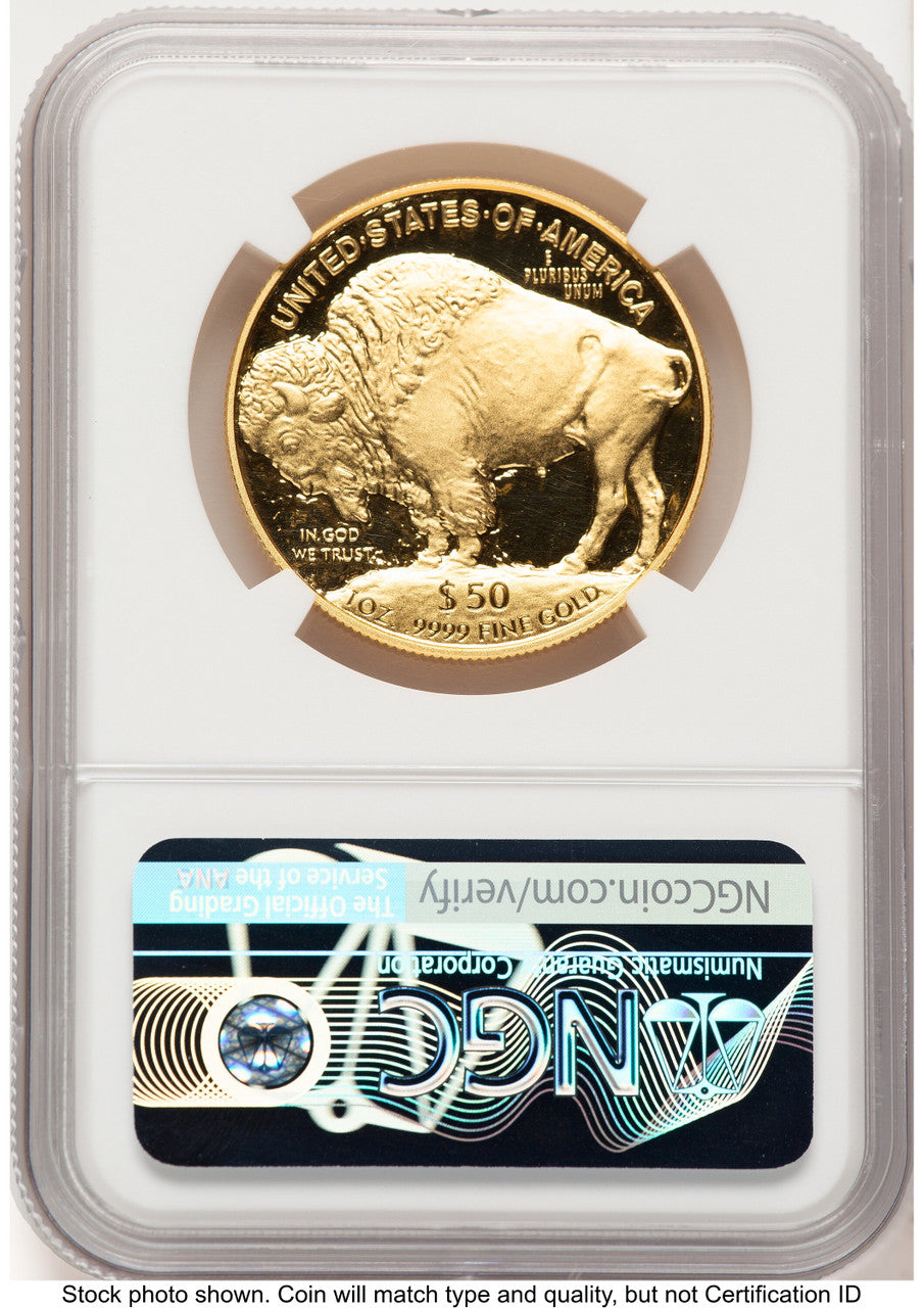 2006-W Proof Gold Buffalo 1 oz Mike Castle NGC PF70