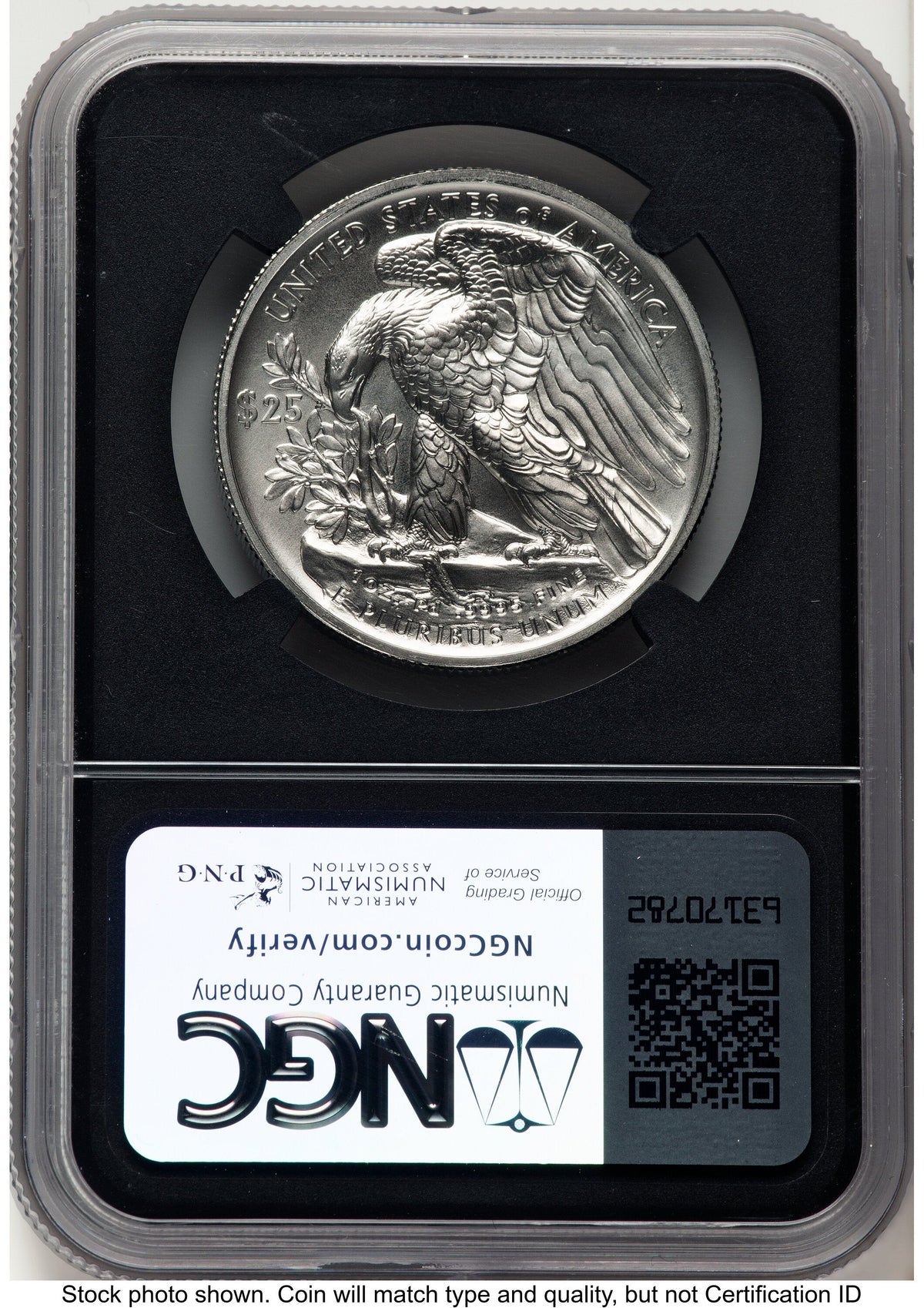 2017 Palladium Eagle 1 oz ER Miles Standish NGC MS70