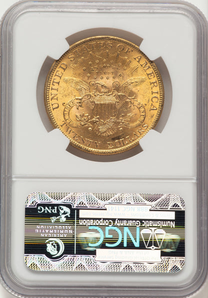 1899 $20 Liberty Double Eagle NGC MS63