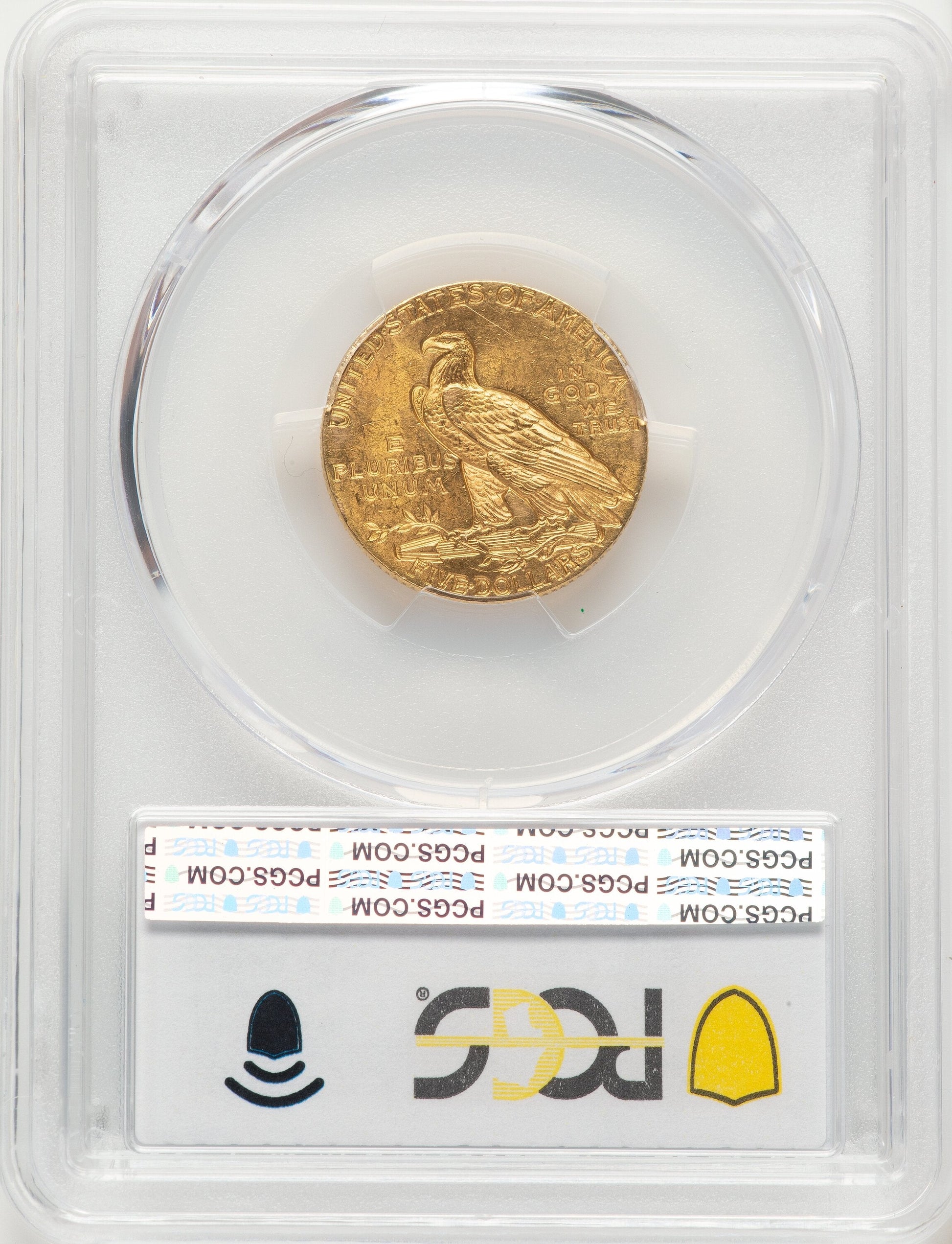 1911 $5 Indian Half Eagle PCGS MS63