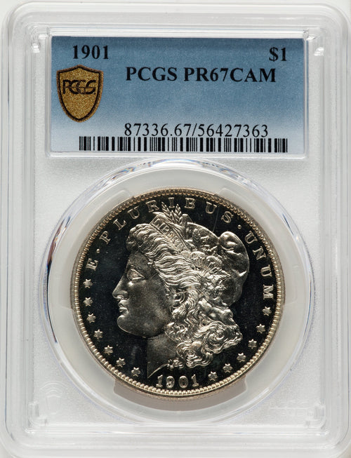 1901 CA Proof Morgan Dollar PCGS PR67