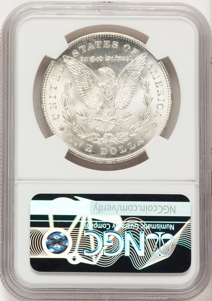 1880-CC $1 80/79 Reverse of 1878 VAM-4 Morgan Dollar NGC MS66+