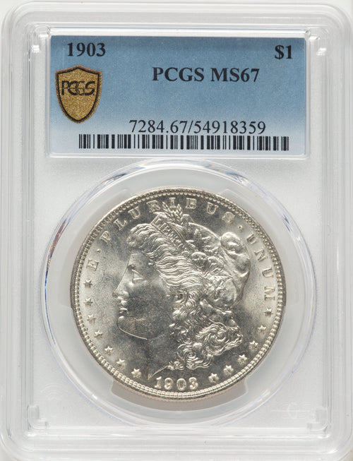 1903 Morgan Dollar PCGS MS67