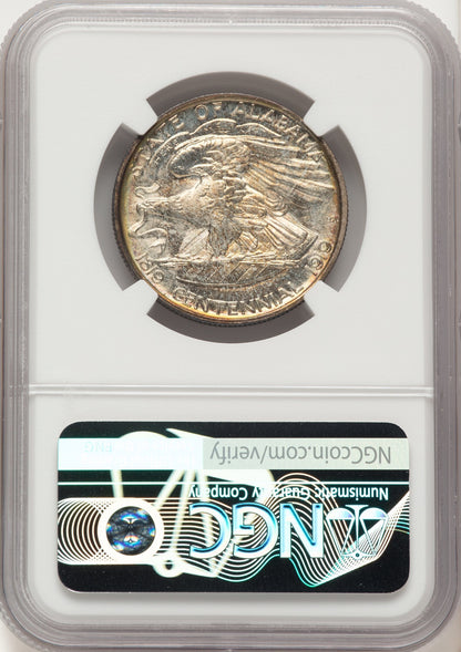 1921 50C Alabama 2X2 Commemorative Silver NGC MS66