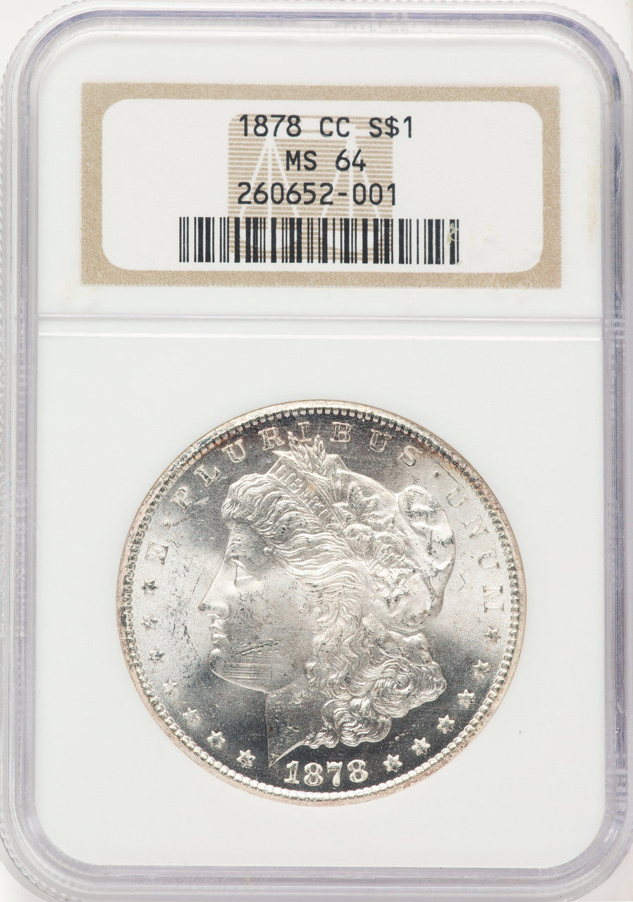 1878-CC Morgan Dollar NGC MS64
