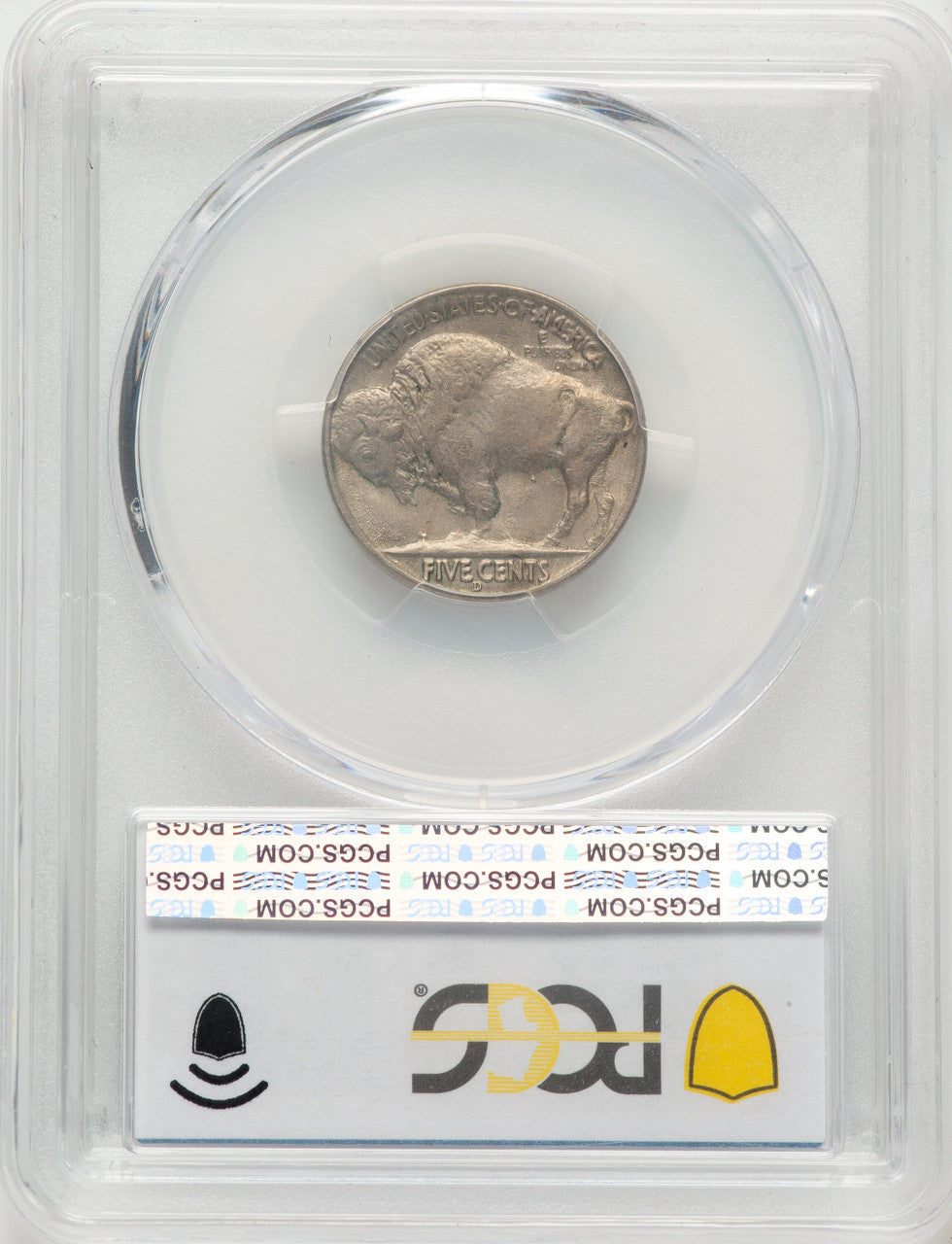 1937-D 5C Three-Legged Buffalo Nickel PCGS AU55