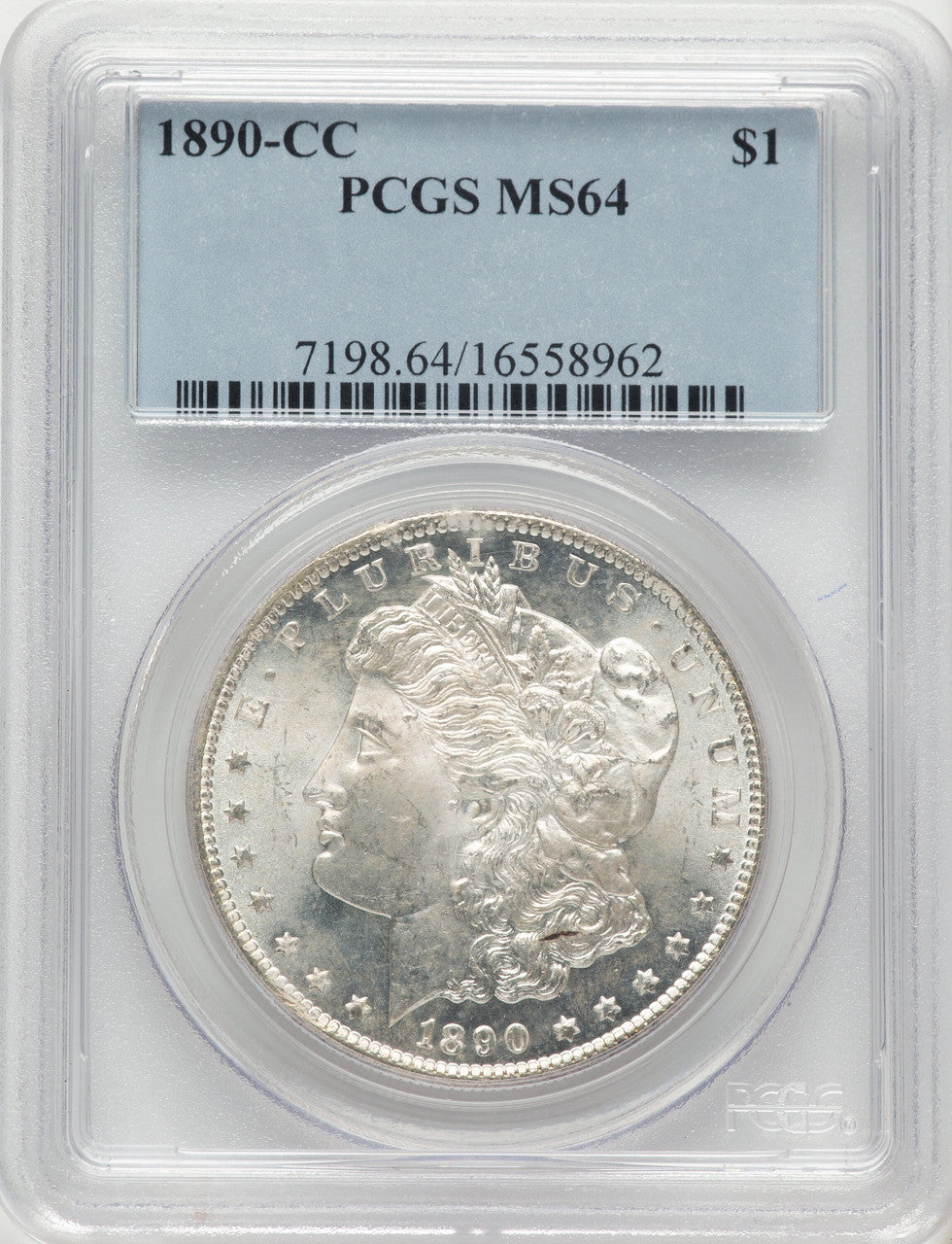 1890-CC Morgan Dollar PCGS MS64