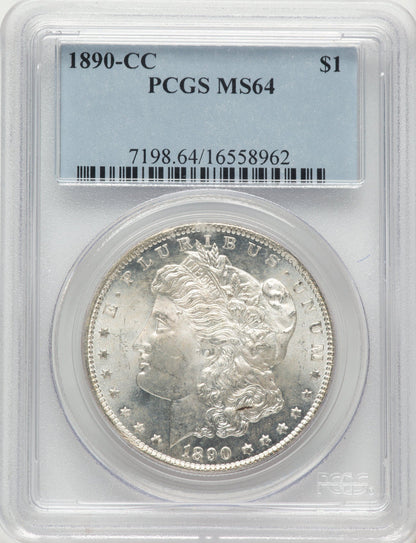 1890-CC Morgan Dollar PCGS MS64