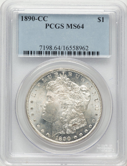 1890-CC Morgan Dollar PCGS MS64
