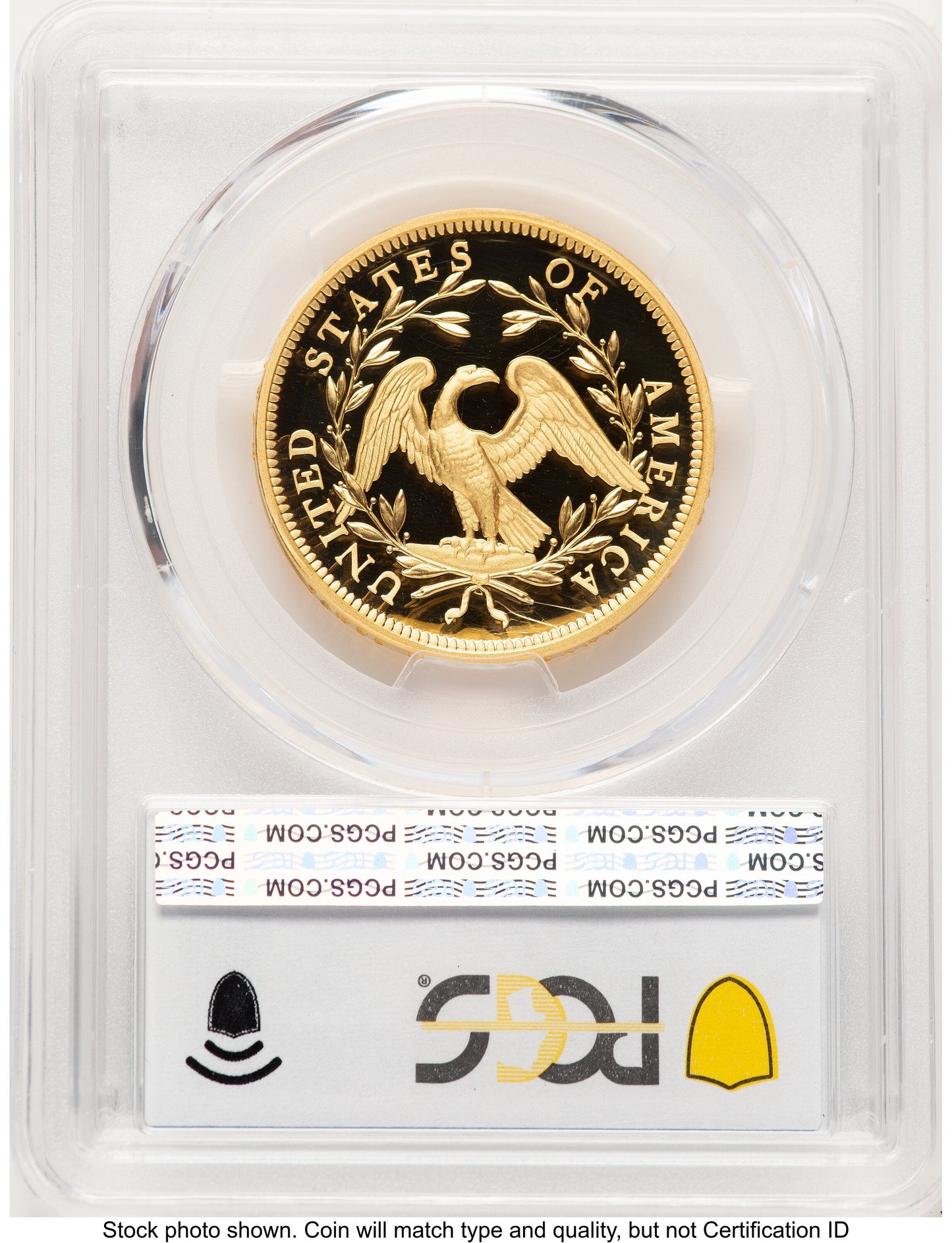 2024-(W) Gold 230th Anniversary Flowing Hair Medal Blue Gradient PCGS PR70