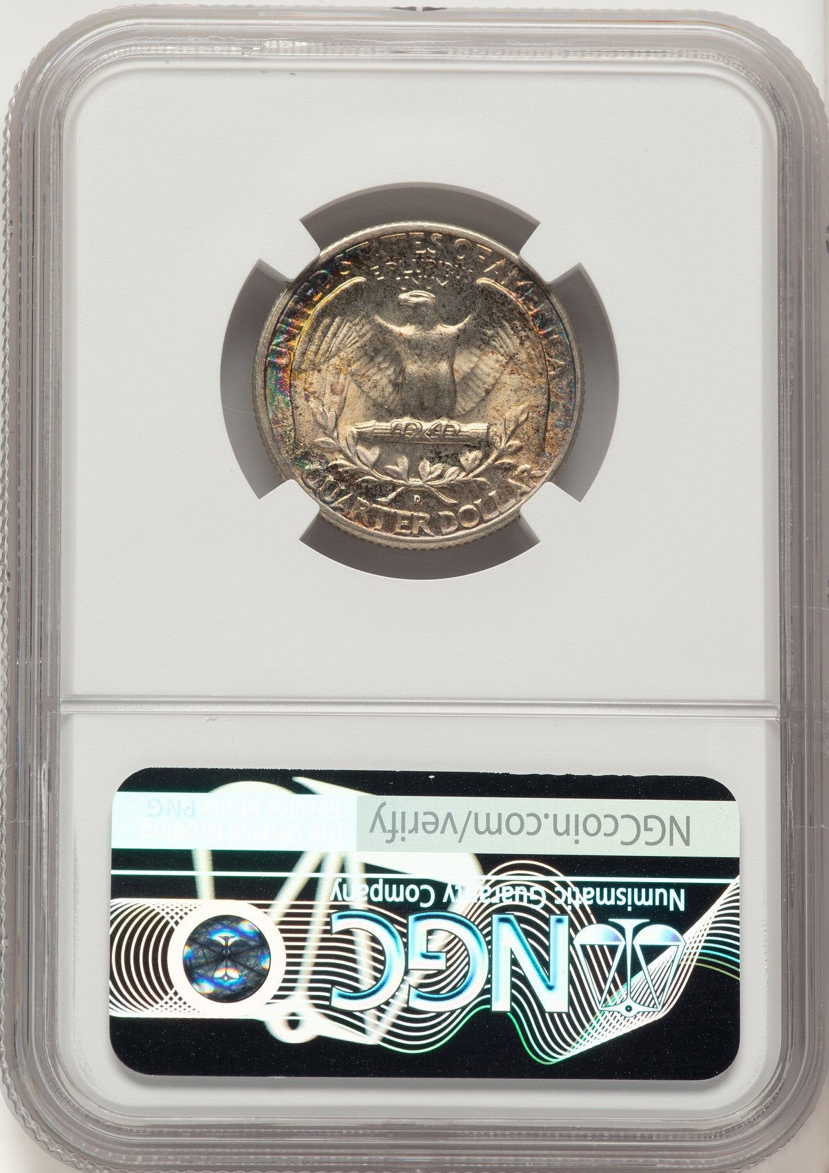 1935-D 25C Washington Quarter NGC MS67
